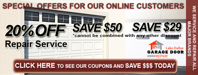 Affordable garage door repair coupons